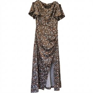 Cinq a Sept Kacydie Maxi Dress, XS, Brown